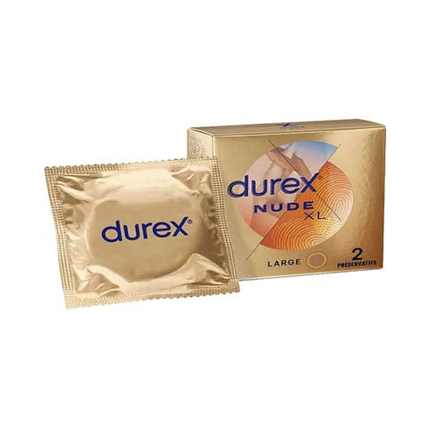 Préservatifs Nude XL Extra Large Boîte de 2