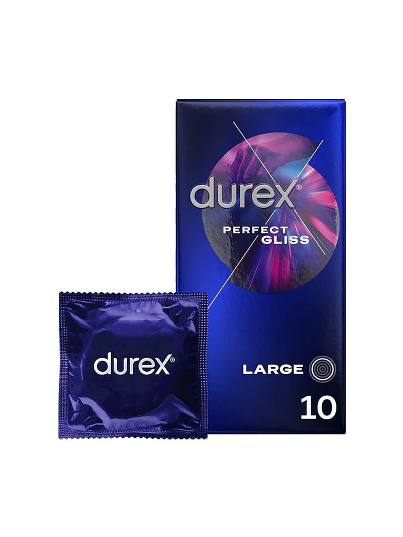 Durex Perfect Gliss Extra Lubrificati Confezione da 10 main product photo