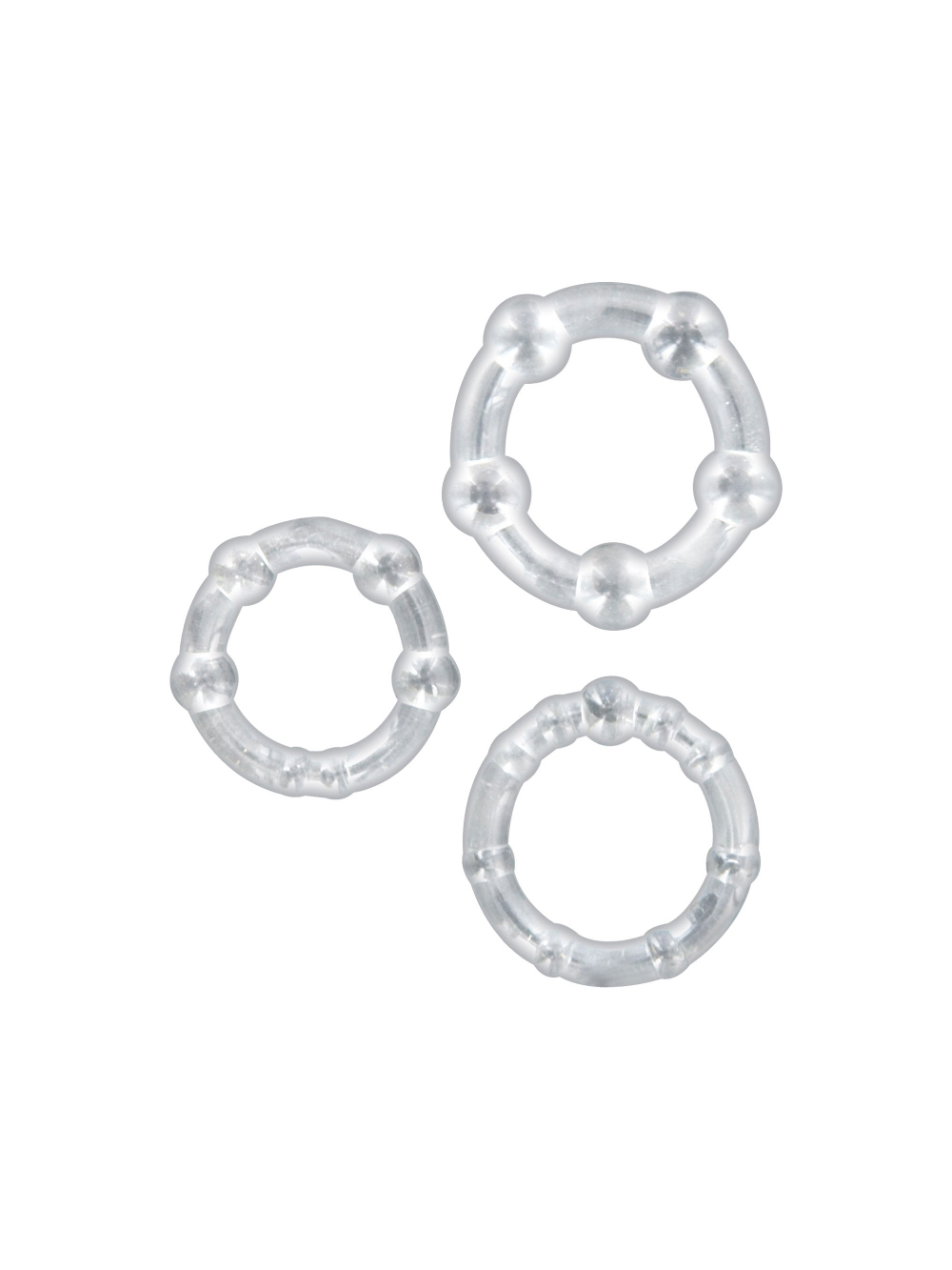 Kit de 3 Cockrings Perlés main product photo