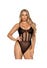 Ensemble Body & Jupe 86967 Résille Noir