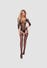 Combinaison Porte-Jarretelles Body String Noire
