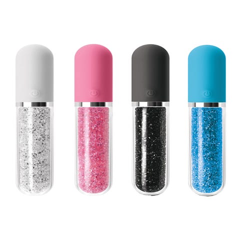 Vibromasseur Verre & Silicone Stardust Charm