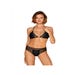 Maillot de Bain 2 Piàces Léopard Noir Celestie