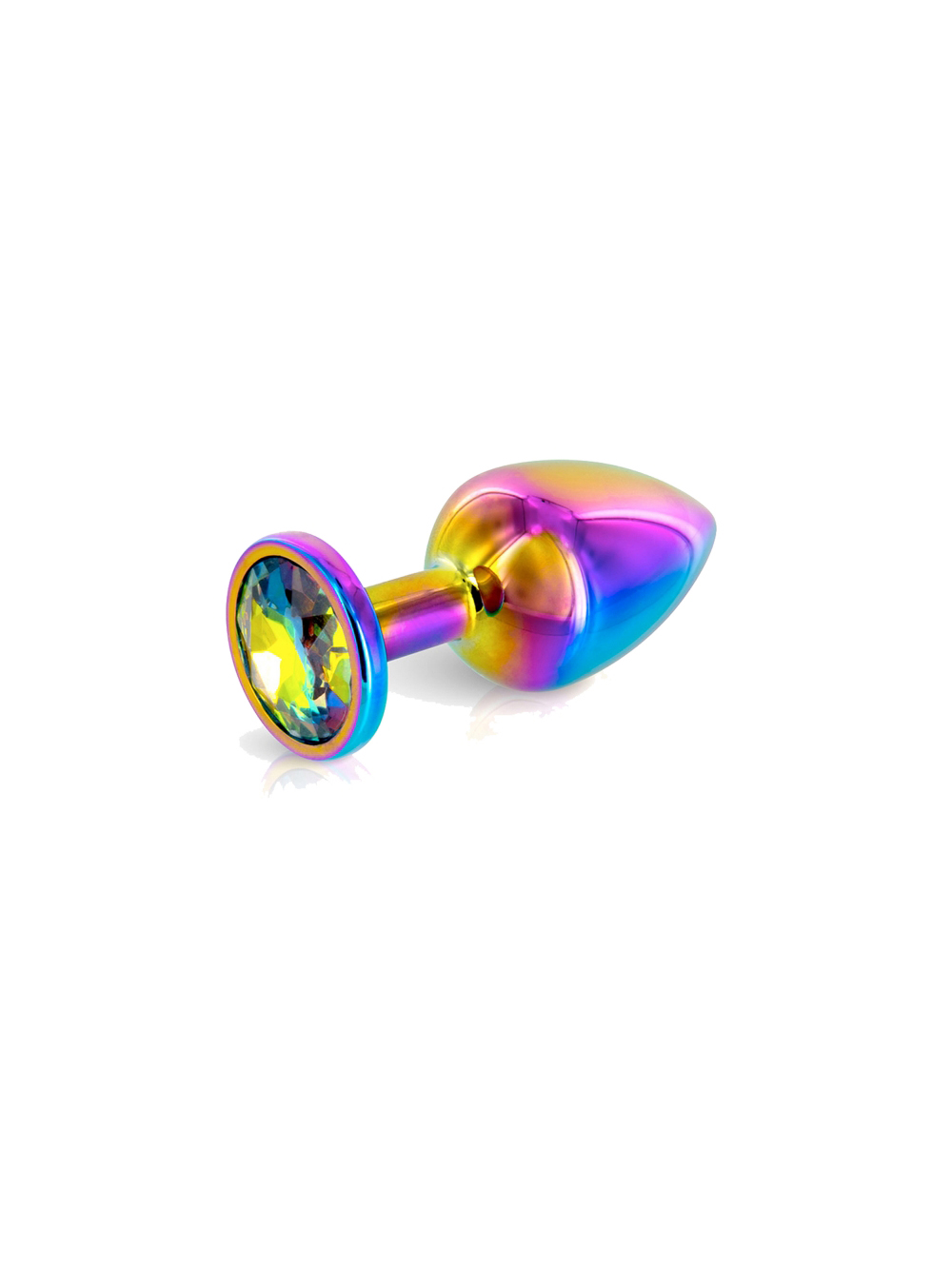 Plug Anale Gioiello Alluminio Rainbow XS