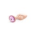 Plug Anale Gioiello S in Alluminio Angel Rosa