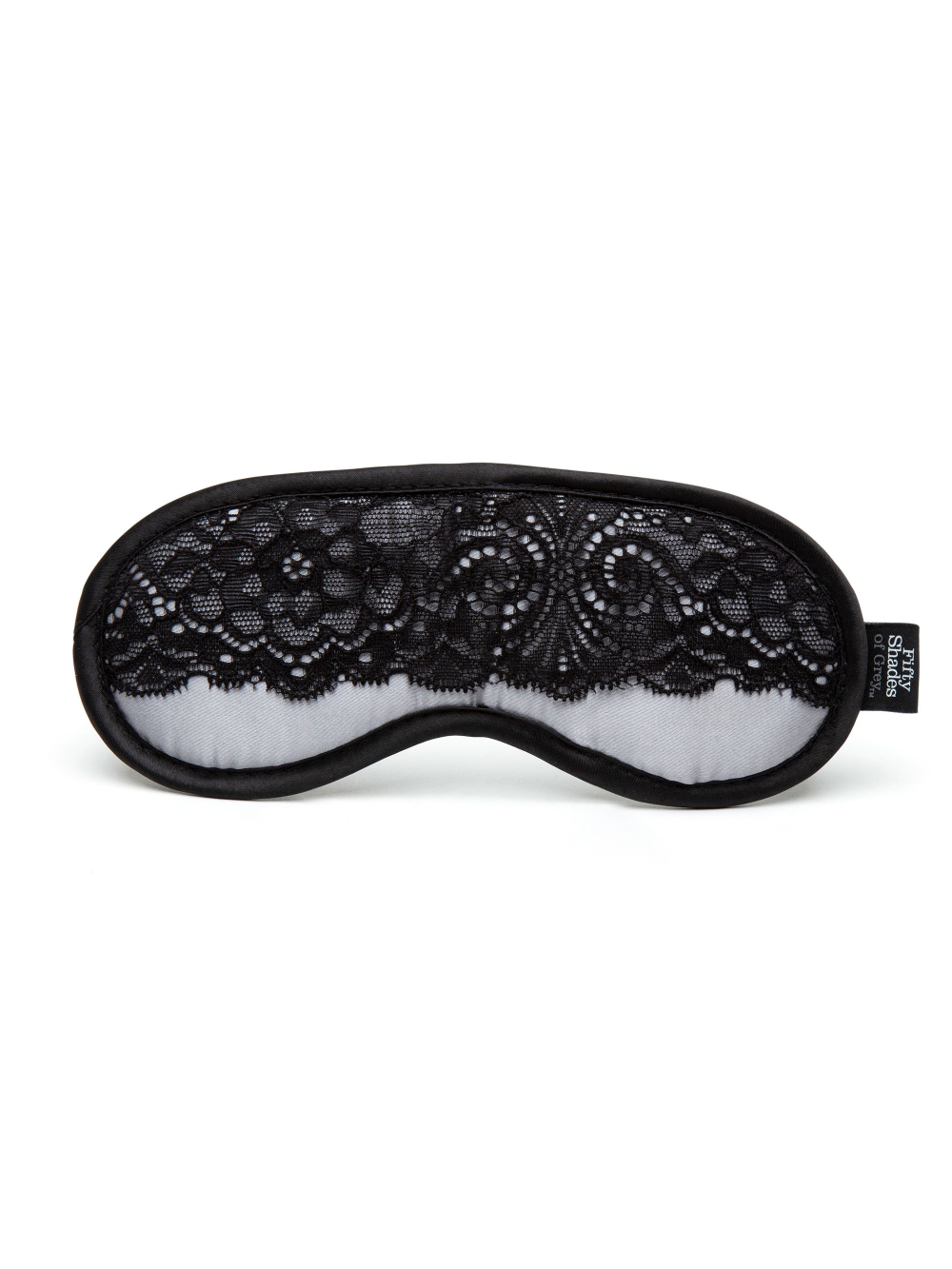 Masque Dentelle et Satin Play Nice Noir & Gris