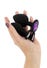 Coffret plug anal Zoé noir 3 pièces