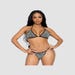 Bikini 2 Pièces 81637 Strass Noir