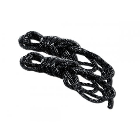 Cordes Bondage Black Silky Rope x2