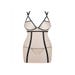 Nuisette Nudelia Satiné Beige & Noir