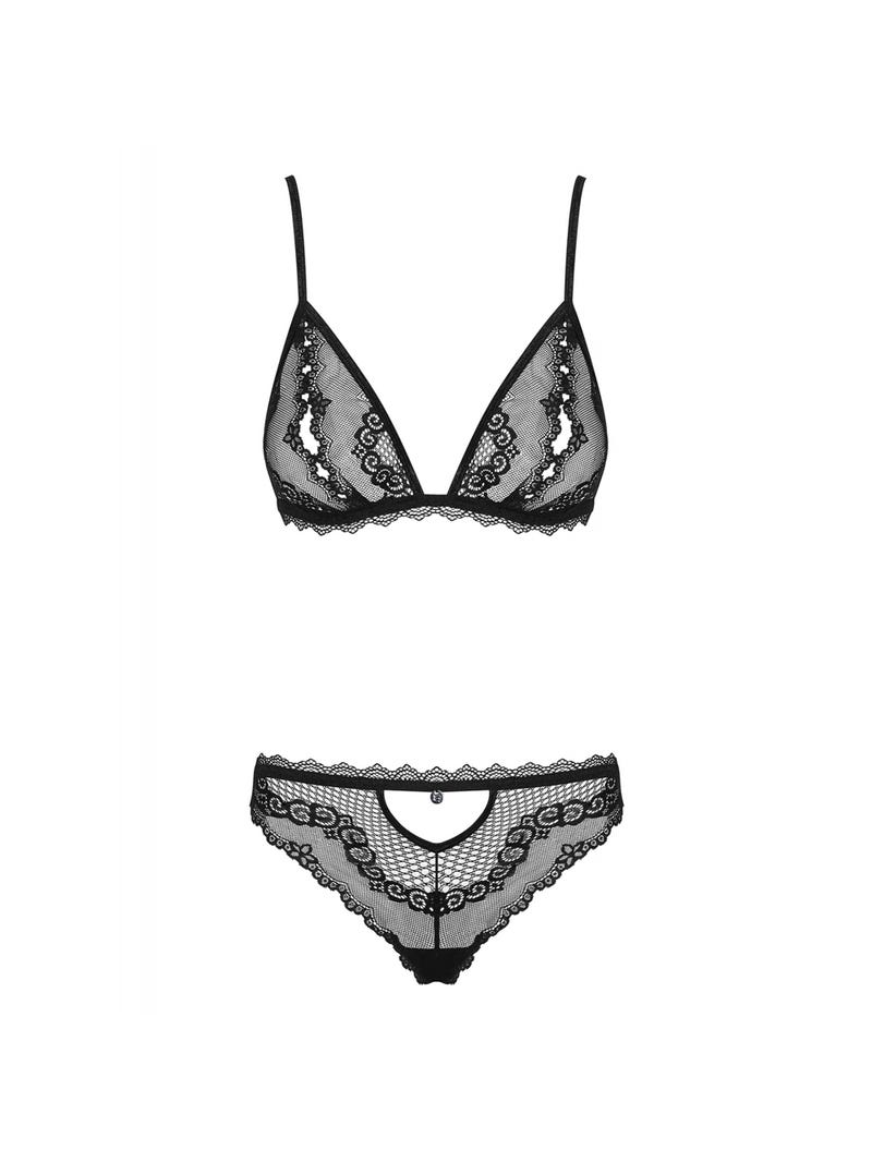 Ensemble 2 Piàces Millagro en Dentelle Noire main product photo