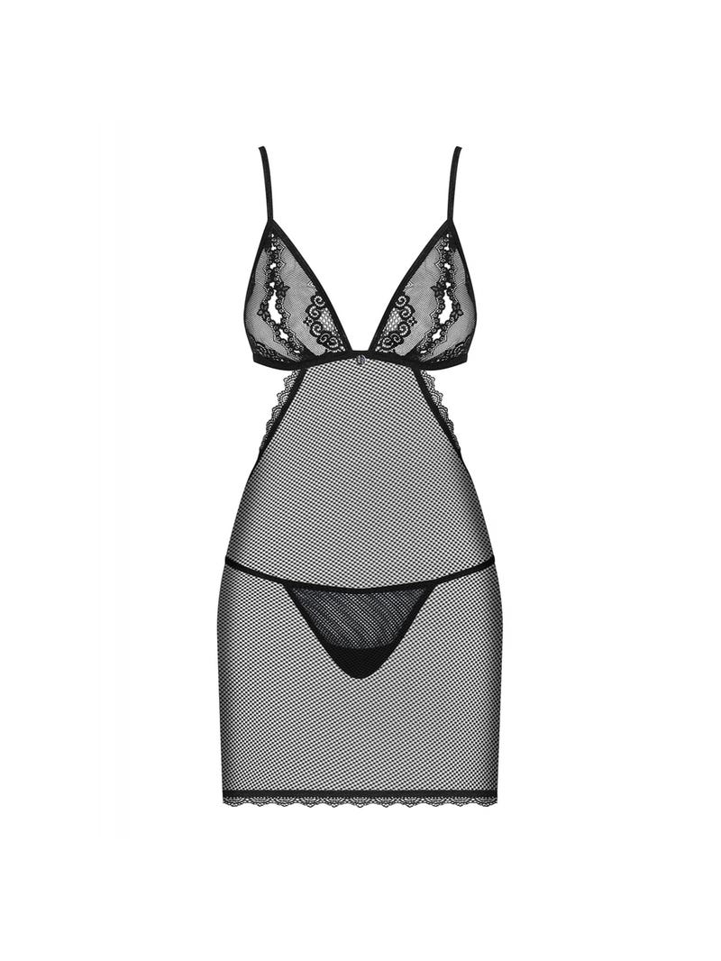 Sottoveste Sgambata Millagro a Rete Nera main product photo