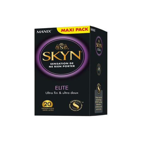 Préservatifs Skyn Elite Boîte de 20
