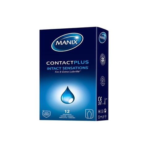 Préservatifs Contact Plus Boîte de 12