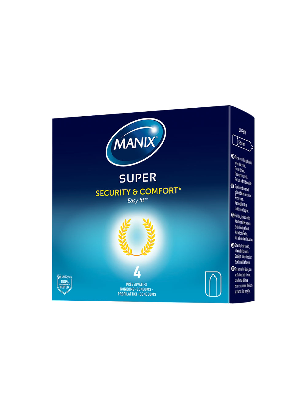 Manix Super Confezione da 4