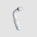 Dildo en verre perlé Glossy N°8