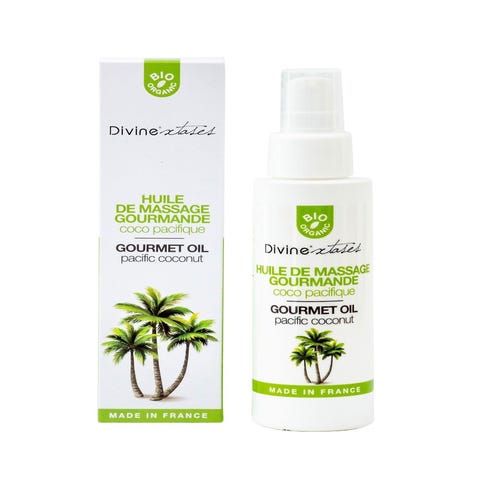Huile de Massage Bio Comestible Coco Pacifique 100 ml
