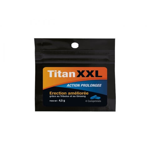 Stimulant Sexuel Titan XXL 4 Comprimés