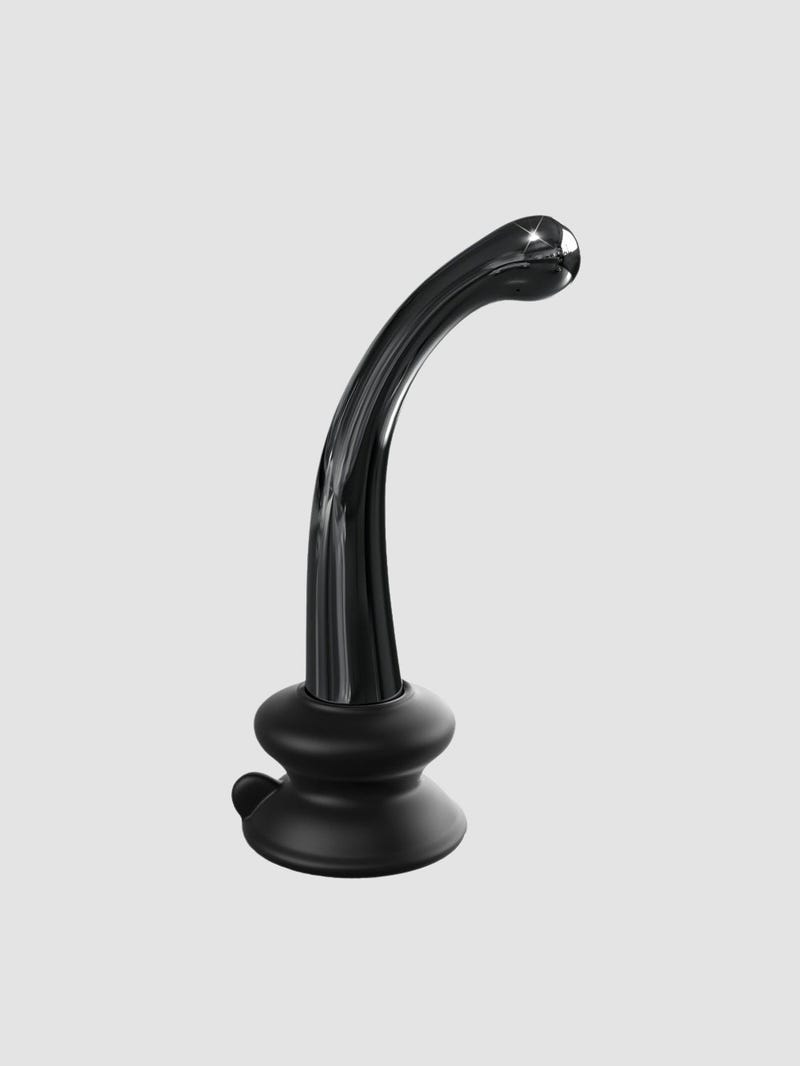 Dildo en Verre Ventouse Icicles N°87