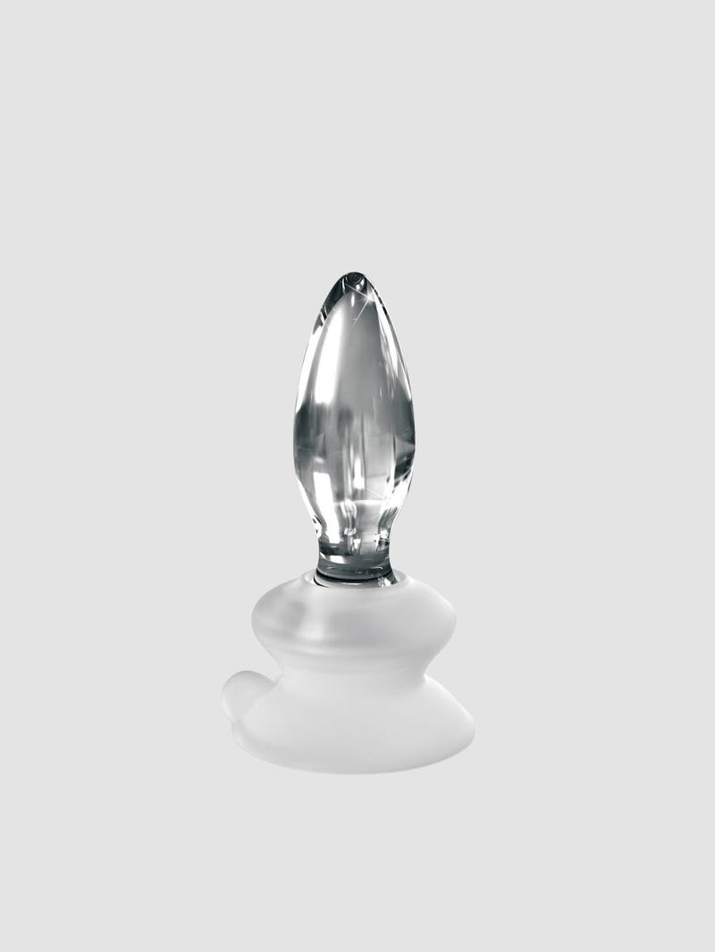 Plug Anal en Verre Ventouse Icicles N°91