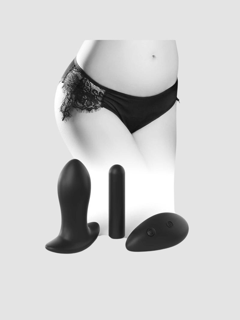 Culotte & Plug Anal Vibrant Princess Panty Hookup Panties