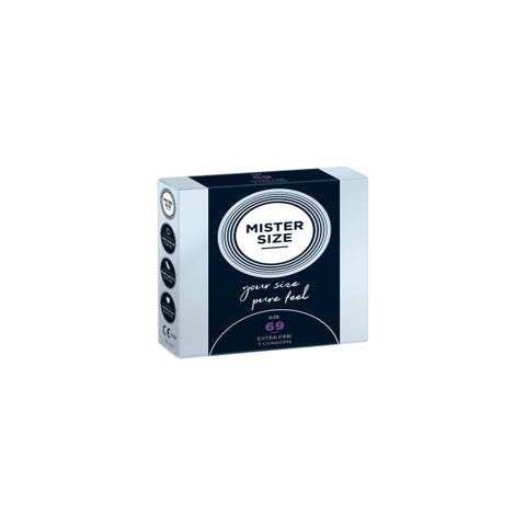 Préservatifs Pure Feel 69 Boîte de 3