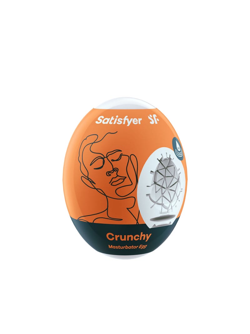 Satisfyer Eggcited Crunchy Masturbateur Oeuf main product photo