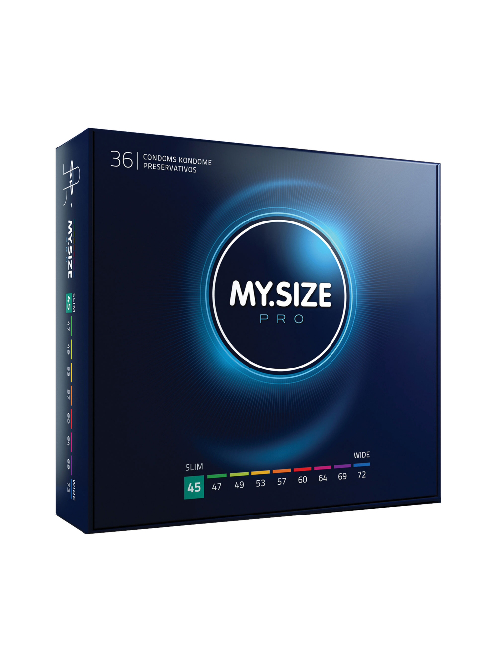 MY.SIZE Pro 45mm Confezione da 36 Preservativi
