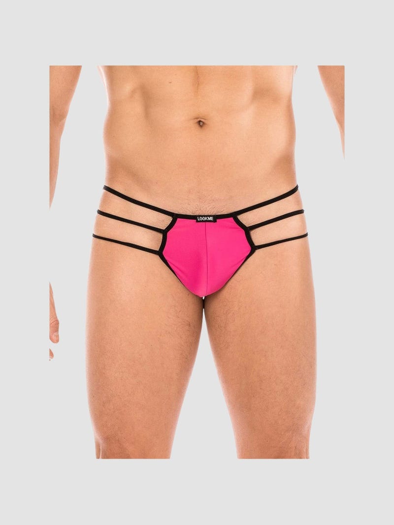 Jockstrap Rope LM2108 Lanières Rose