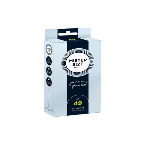 Préservatifs Pure Feel 49 Boîte de 10