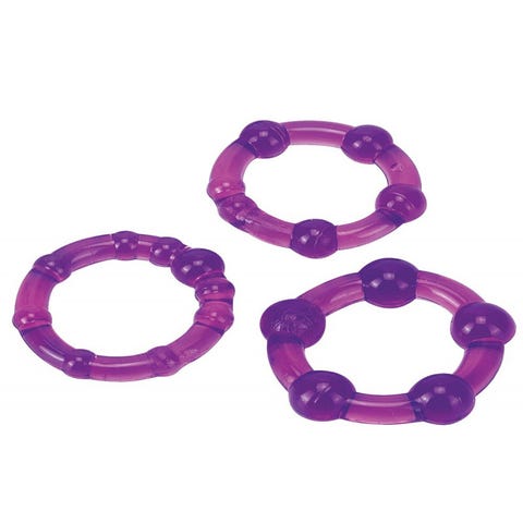 Lot de 3 Cockrings Pro Rings