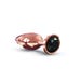 Plug Anal Métal Diamant Noir L