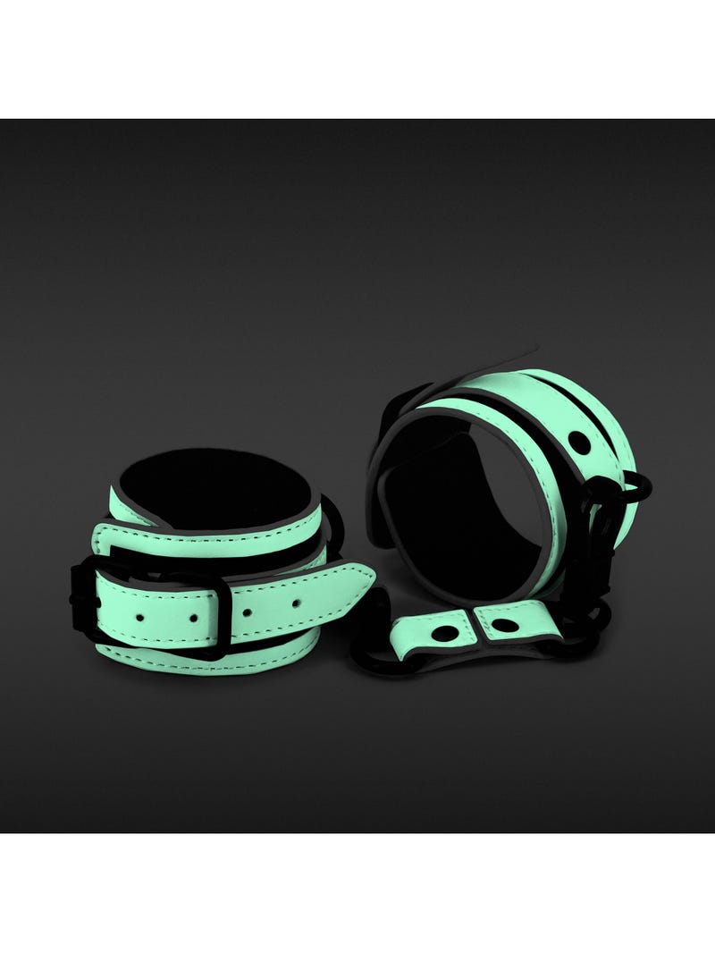 Menottes Poignets GLO In The Dark Bondage main product photo