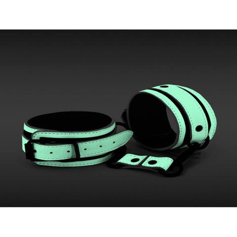 Menottes Chevilles Phosphorescentes GLO Bondage