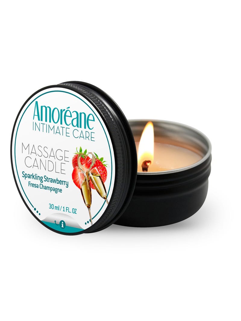 Mini Bougie de Massage Sparkling Strawberry main product photo