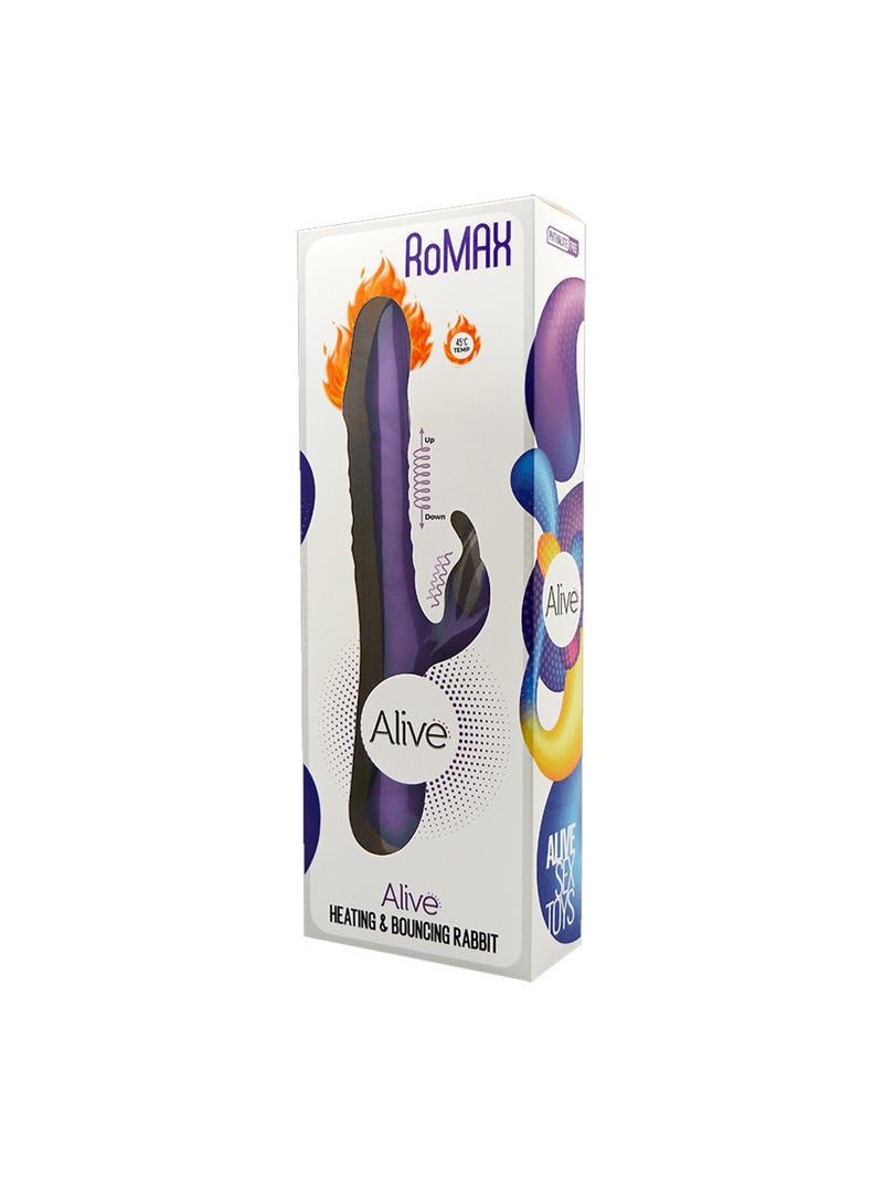 Vibromasseur Rabbit Va-et-vient Chauffant Romax de Alive Vibromasseur Rabbit Va-et-vient Chauffant Romax de Alive
