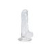 Dildo Ventosa Jelly Trasparente Lusty