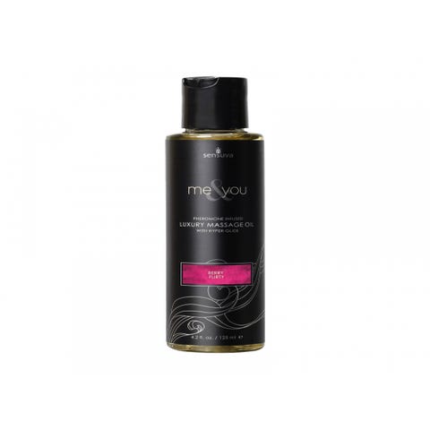 Huile de Massage aux Phéromones Me & You Berry Flirty 125 ml