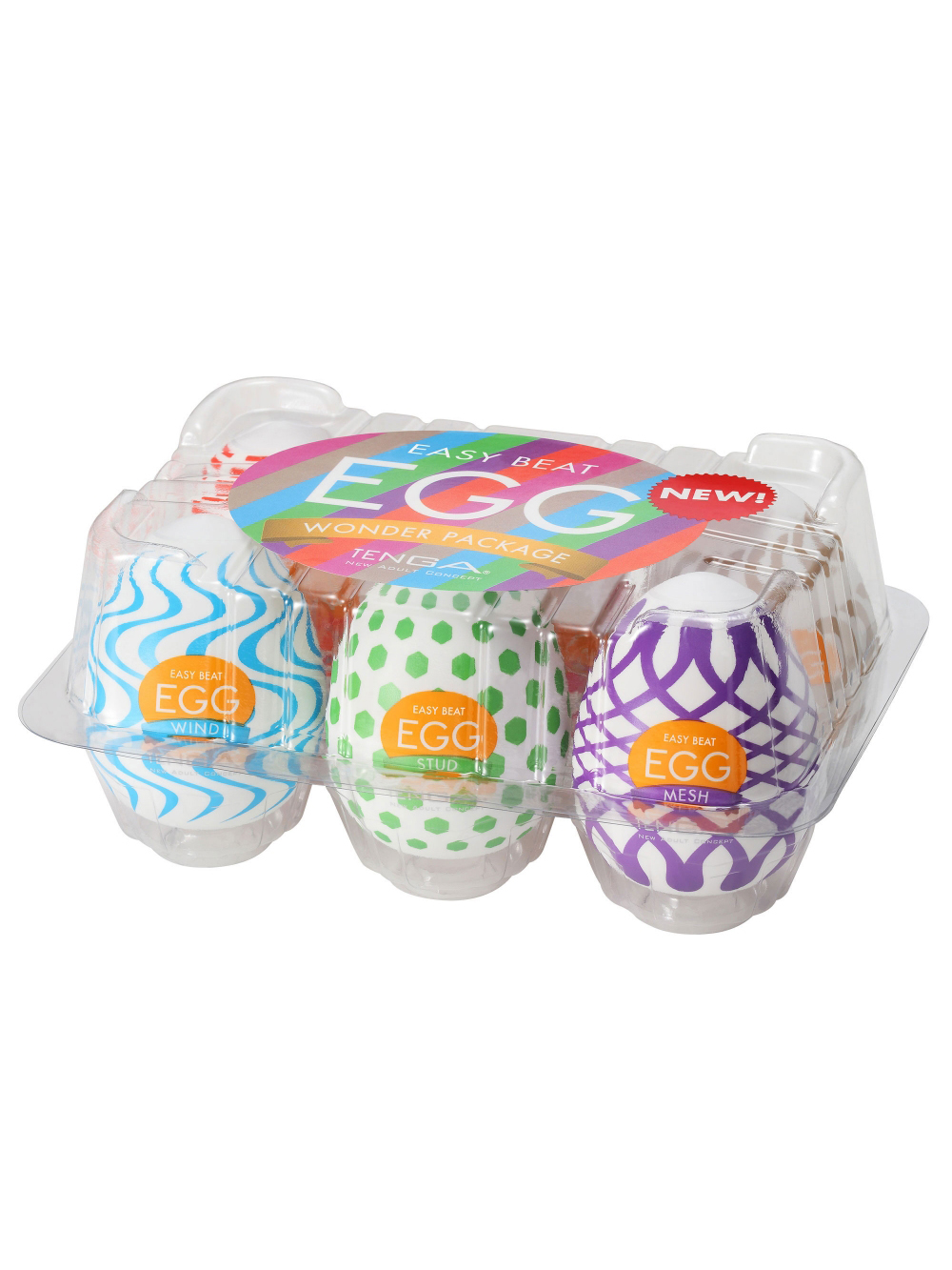 Tenga Egg Wonder Pack de 6 Masturbateurs Oeuf main product photo