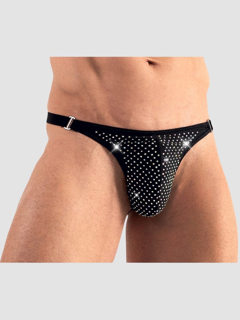 String Strass Noir