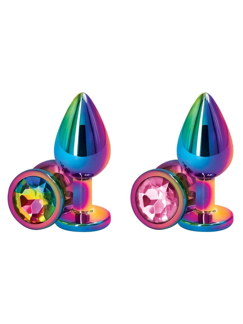 Gioiello Anale Rear Assets Multicolore Rainbow M main product photo