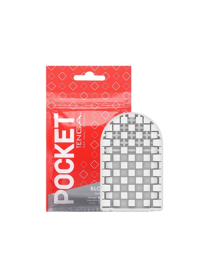 Masturbateur Tenga Pocket Block Edge main product photo