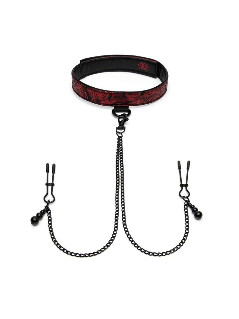 Collier avec Pinces à Tétons Sweet Anticipation