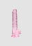 Gode avec Testicules Crystal Clear 17,8 cm