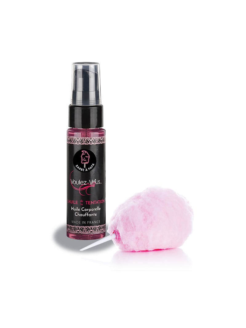 Olio Commestibile e Riscaldante Huile de la Tentation Zucchero Filato main product photo