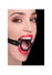 Bavaglio con Anello Silicone Ring Gag