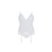 Guêpière Dentelle Blanche Ursula