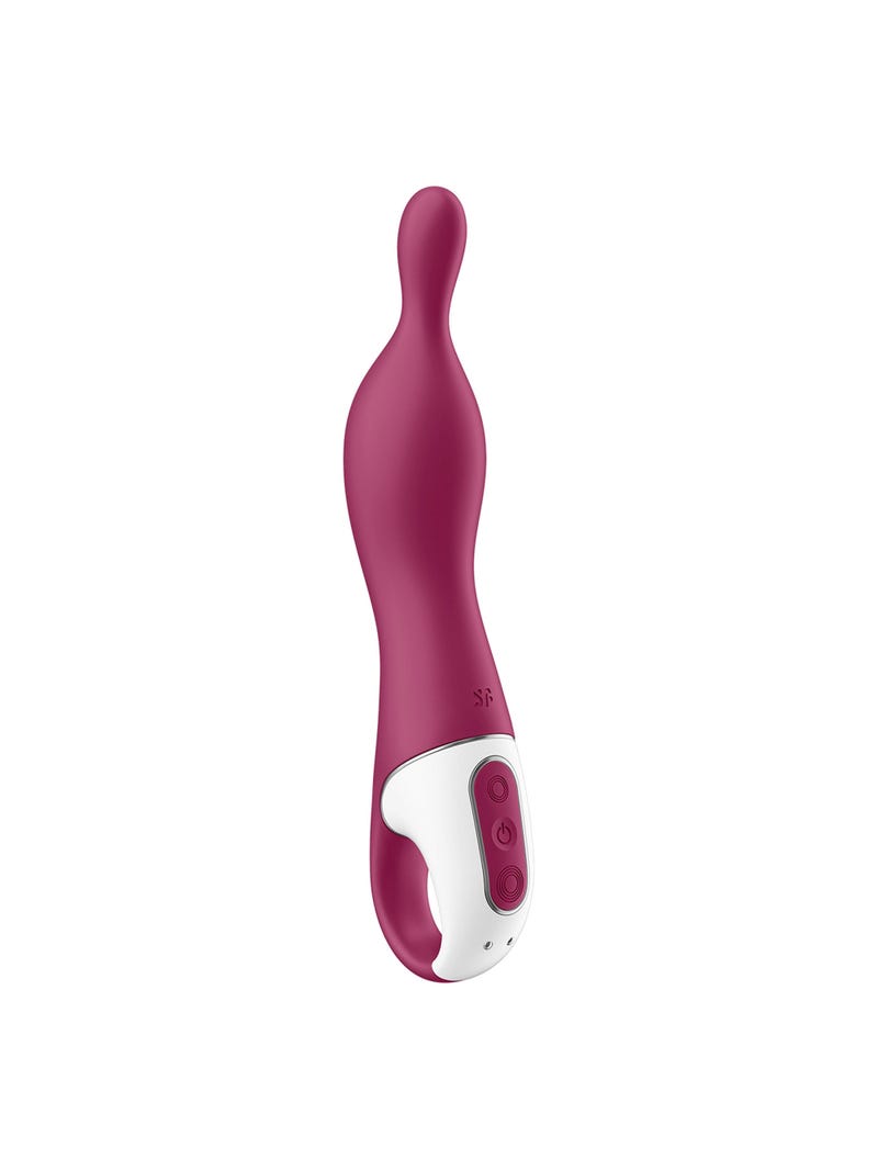 Satisfyer A-Mazing 1 Bordeaux Vibromasseur main product photo
