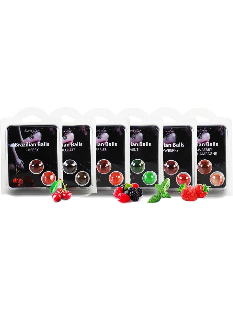 Boules de Massage Aromatisées Brazilian Balls x2