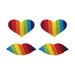 Copricapezzoli Nipplicious Rainbow Cuore e Bocca